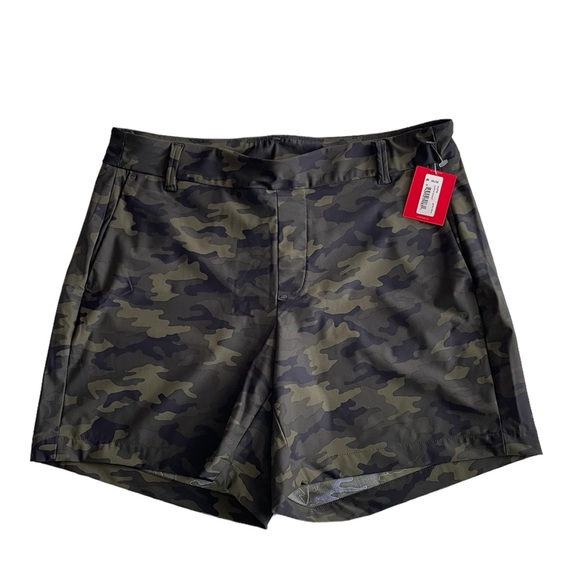 Spanx Sunshine Shorts 6” Green Camo - Picture 9 of 12